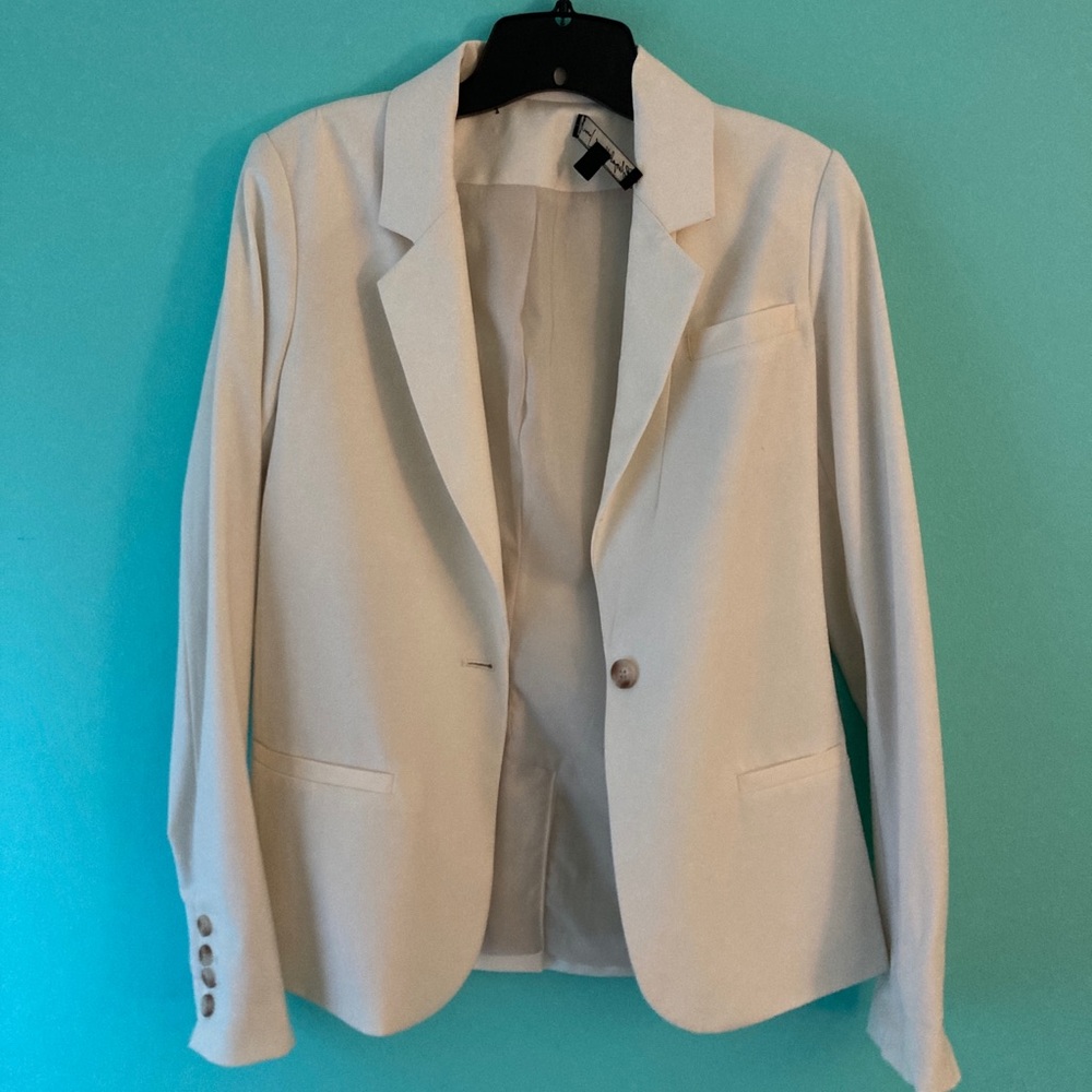Elizabeth & James cream blazer 4 jacket
